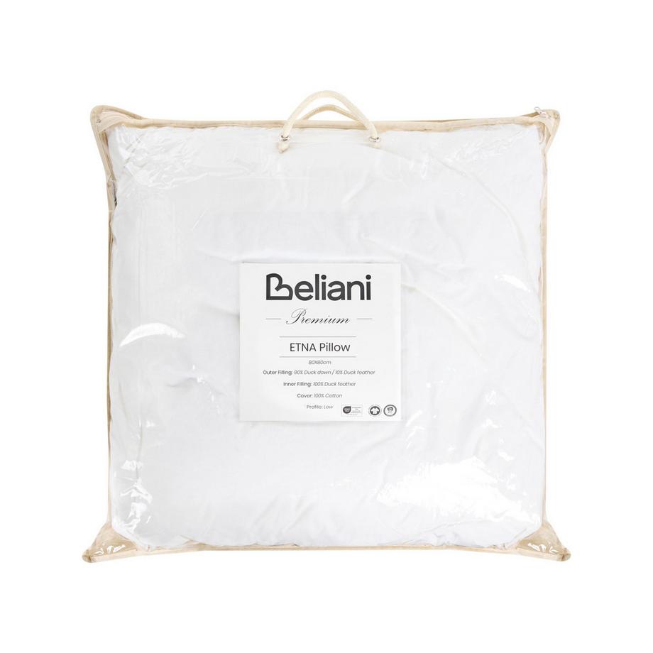 Beliani ETNA Cuscino 3 Camere Cotone  