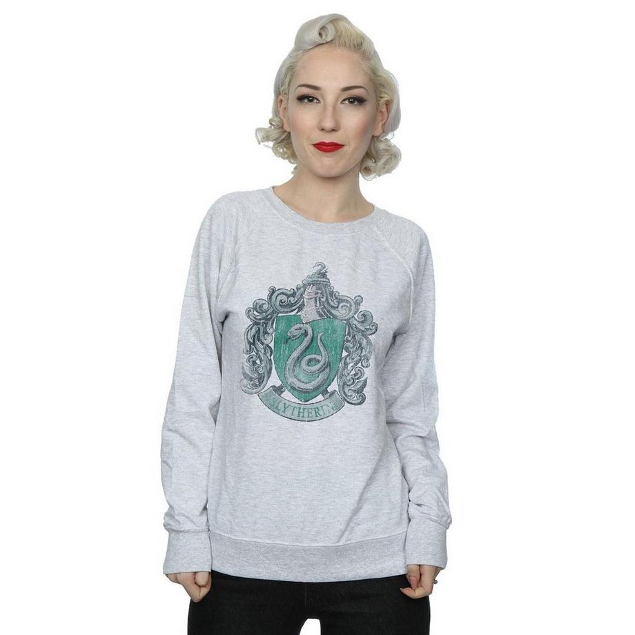 HARRY-POTTER Stemma Serpeverde Felpa  
