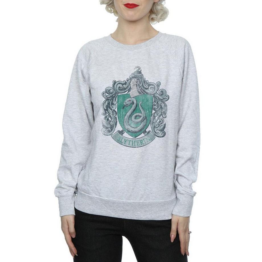 HARRY-POTTER Stemma Serpeverde Felpa  