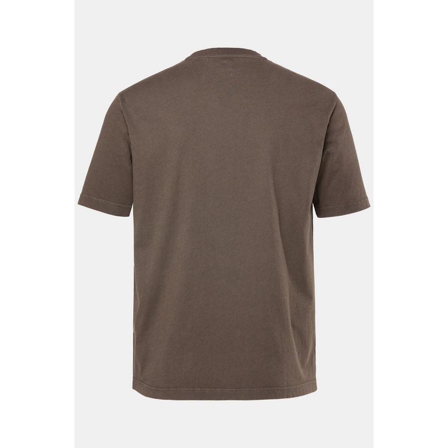 JP1880 T-shirt Manches Courtes Imprimé Poitrine Style Vintage  