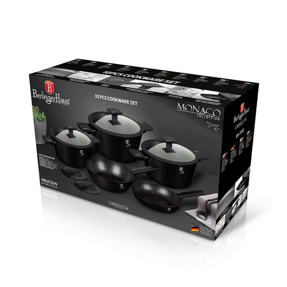 Berlinger Haus  10-teiliges Topfset Monaco Collection 