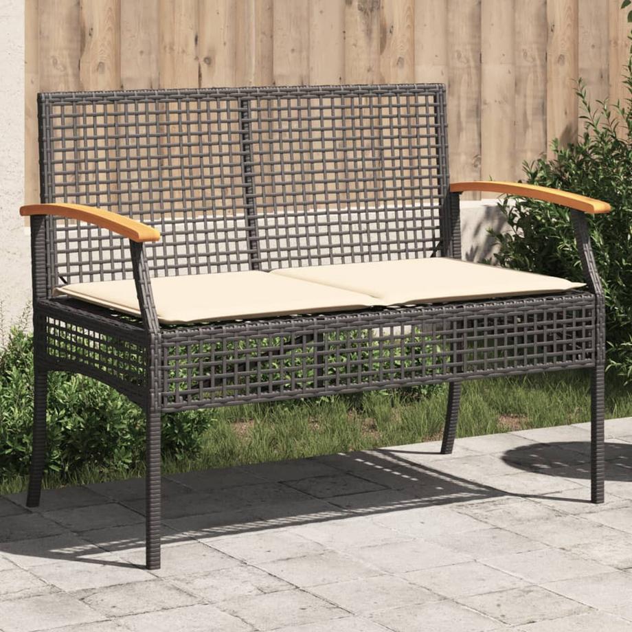 VidaXL Gartenbank poly-rattan  