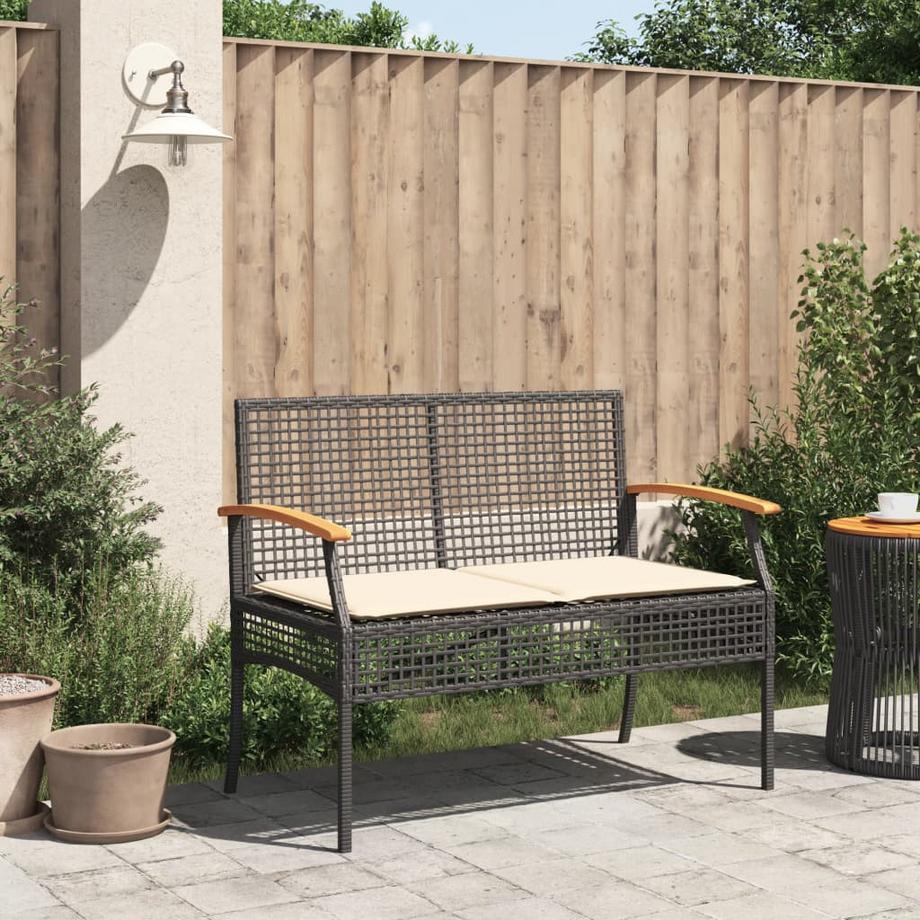 VidaXL Gartenbank poly-rattan  