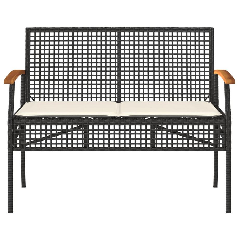 VidaXL Gartenbank poly-rattan  