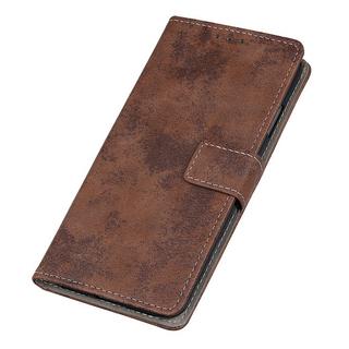 Cover-Discount  Nokia 3.4 - ÉTui Vintage Aspect Daim 