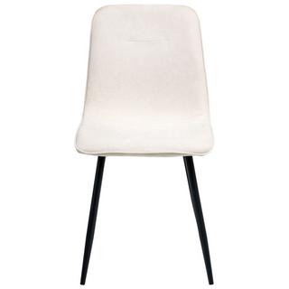 Beliani Set di 4 sedie da pranzo en Tessuto Moderno TUSCOLA  