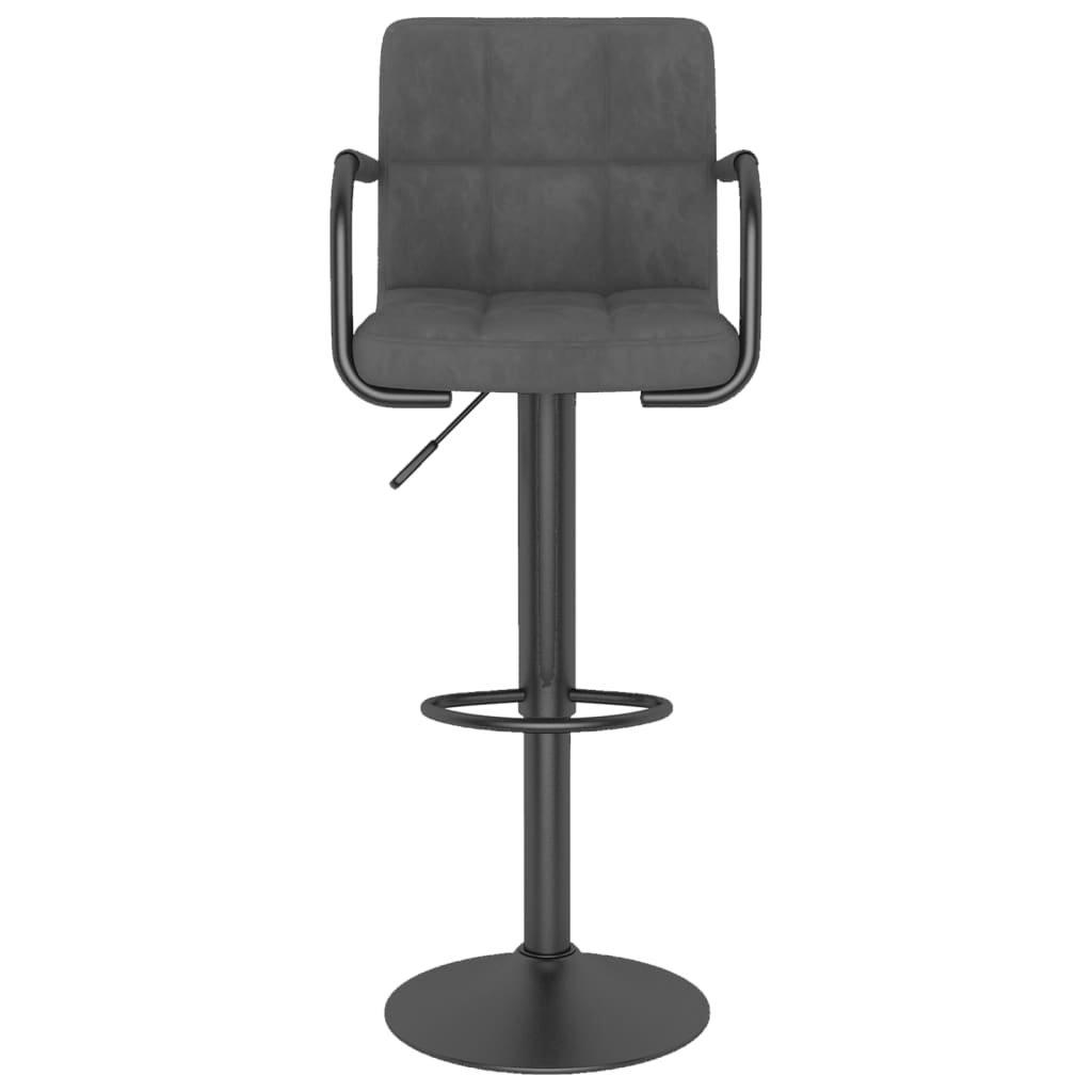 VidaXL Tabouret de bar velours  