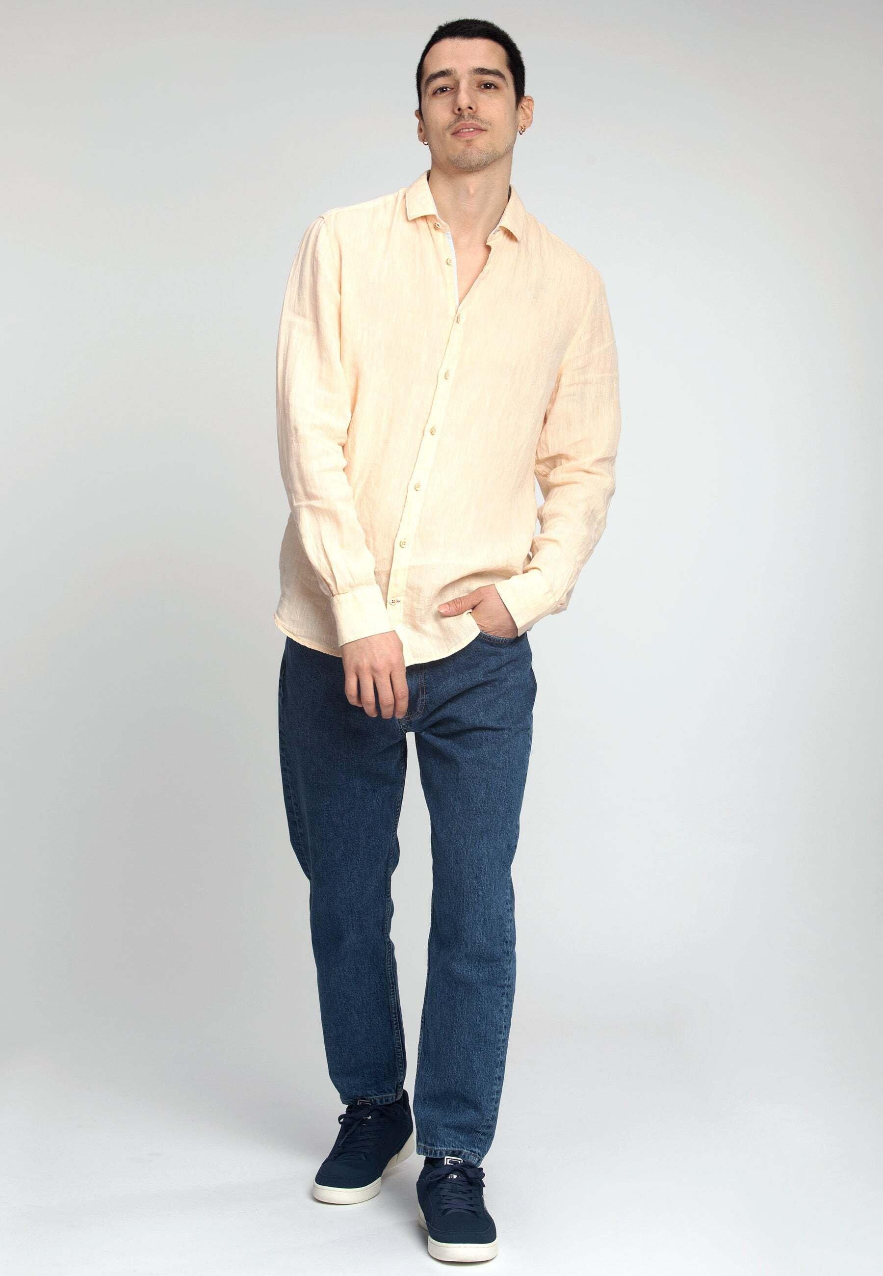 Colours & Sons  Hemden Shirt Linen 