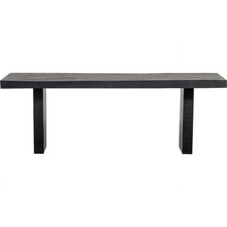 mutoni Table à manger Bal Mango noir 220x90  