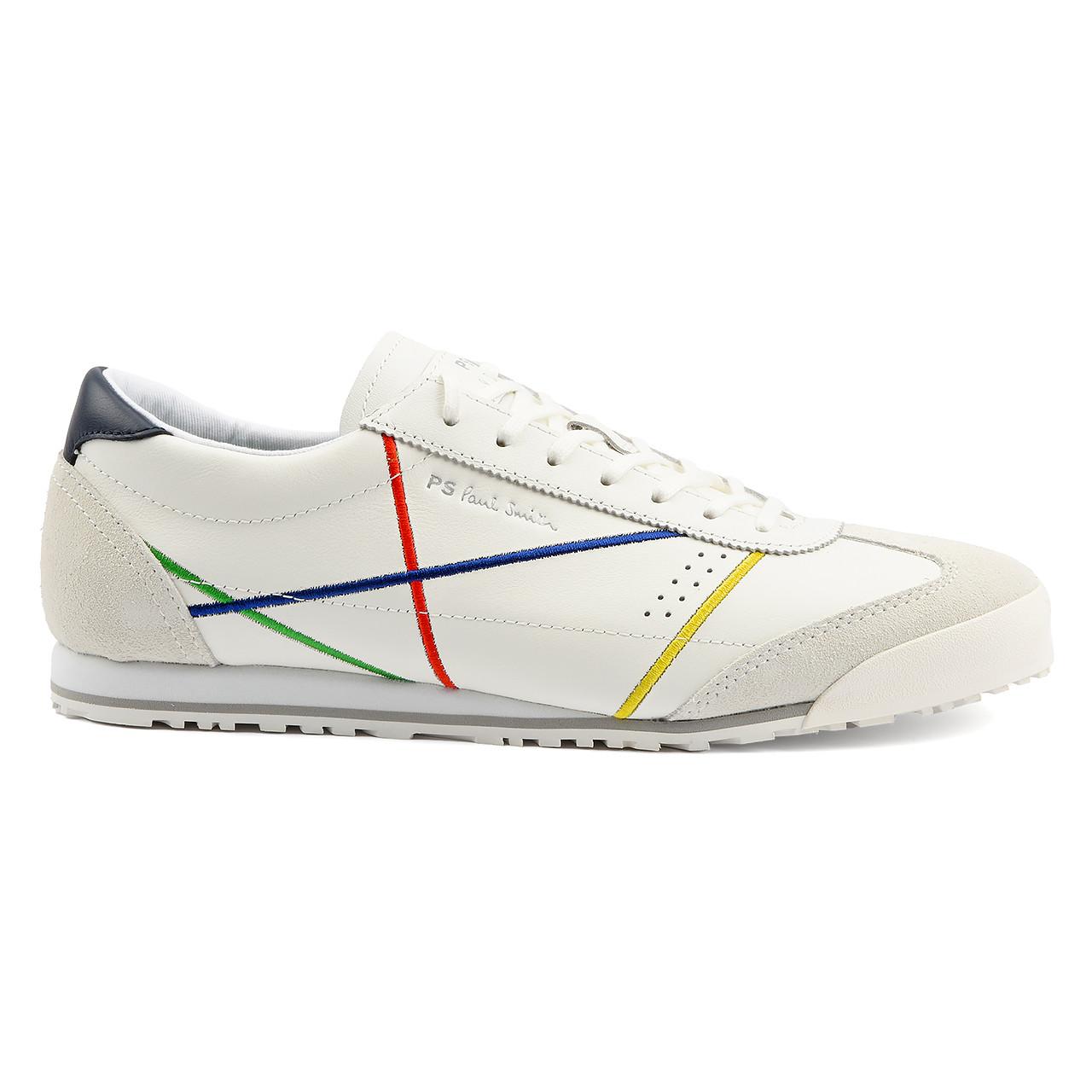 PAUL SMITH  MESTRE WHITE EMBROIDERY 