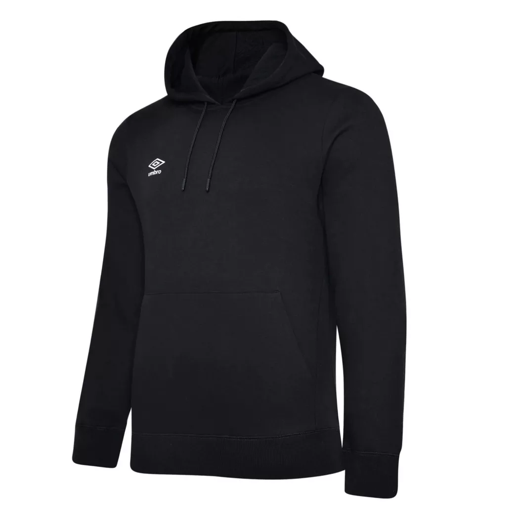 Umbro - Club Leisure Kapuzenpullover, für Herren, Schwarz, Größe S