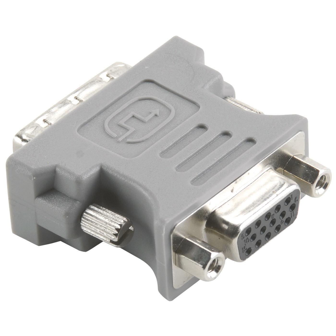 Nedis  Adaptateur DVI DVI-A 12+5p Mâle - VGA Femelle Gris 