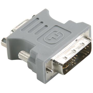 Adattatore DVI-A 12+5p maschio - VGA femmina Grigio