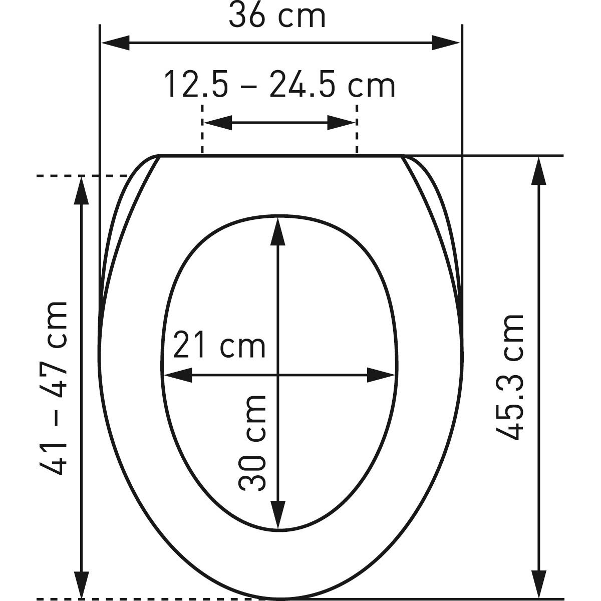 diaqua Sedile per WC Rouen Slow Down bianco  