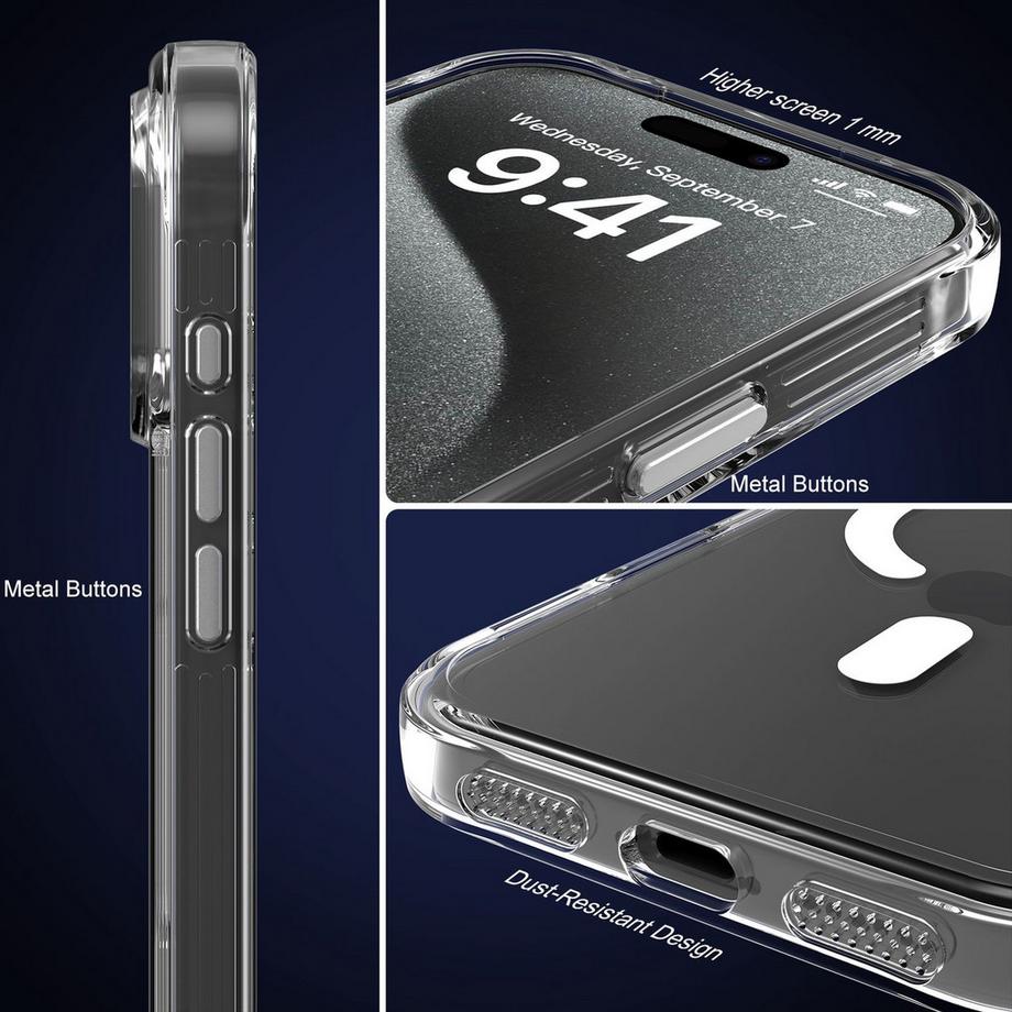 Cadorabo  iPhone 17 PRO MAX Coque compatible avec MagSafe Case 