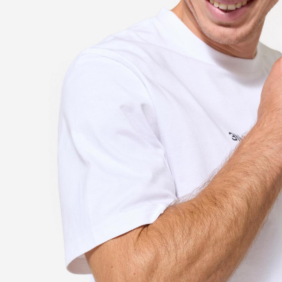 DOMYOS  Kurzarmshirt Regular Fit Baumwolle 