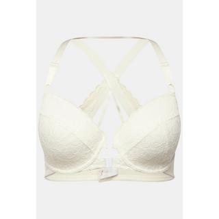 Ulla Popken  Soutien-gorge à armatures, bonnets souples et fermeture sur le devant, bonnets B-E 