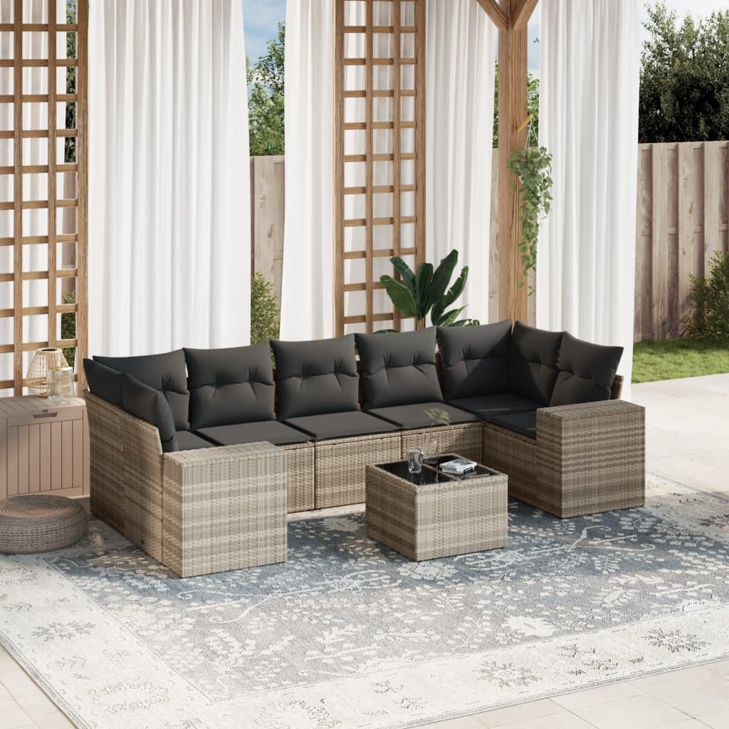 VidaXL Garten sofagarnitur poly-rattan  