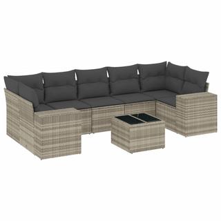 VidaXL Garten sofagarnitur poly-rattan  