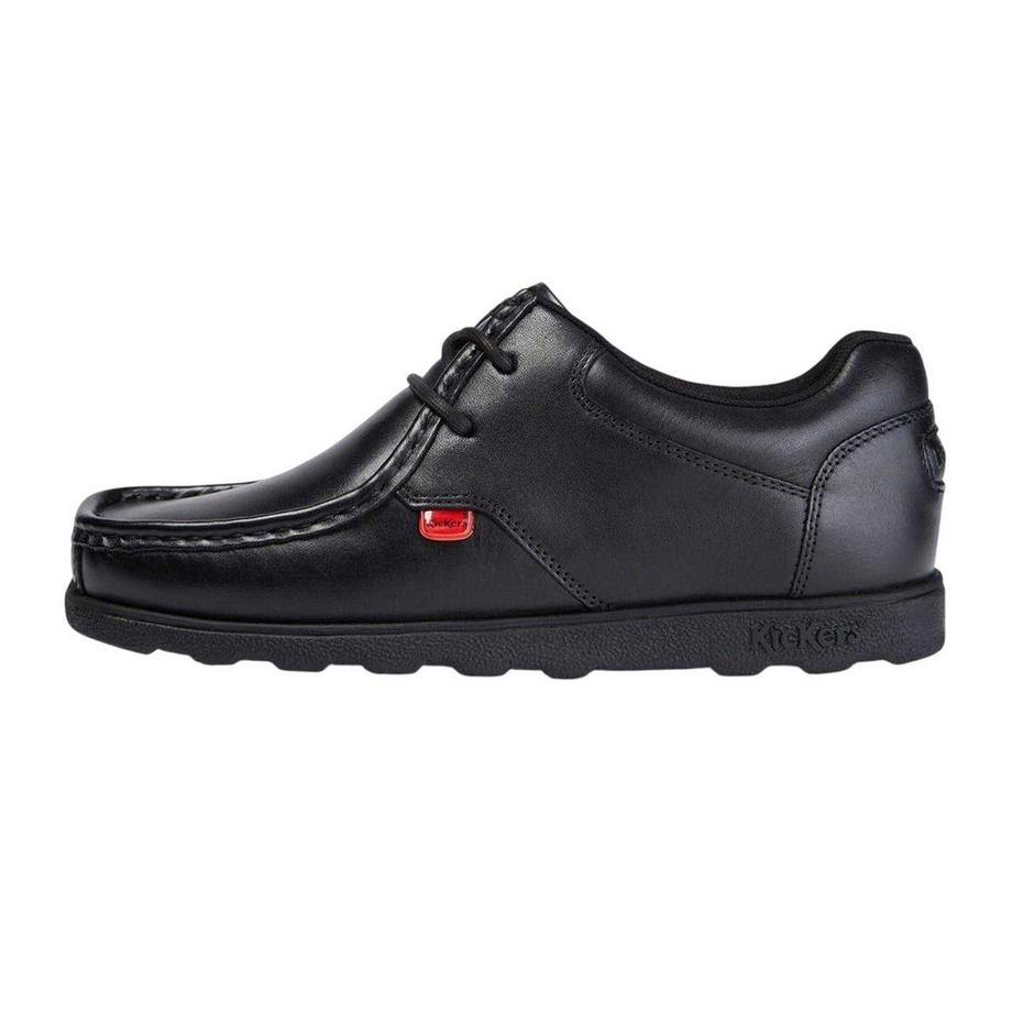Kickers Fragma Leder Schuluniformschuhe mit Schnürsenkeln  