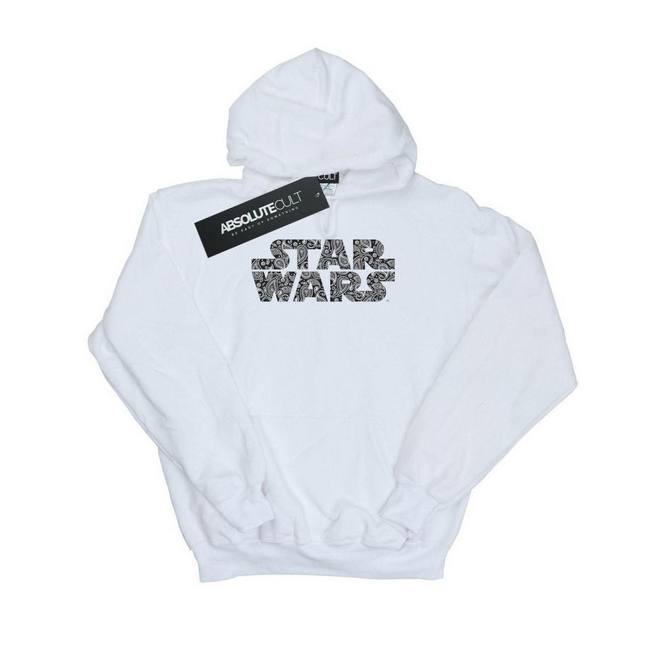 STAR WARS Star Wars Logo Felpa con cappuccio  