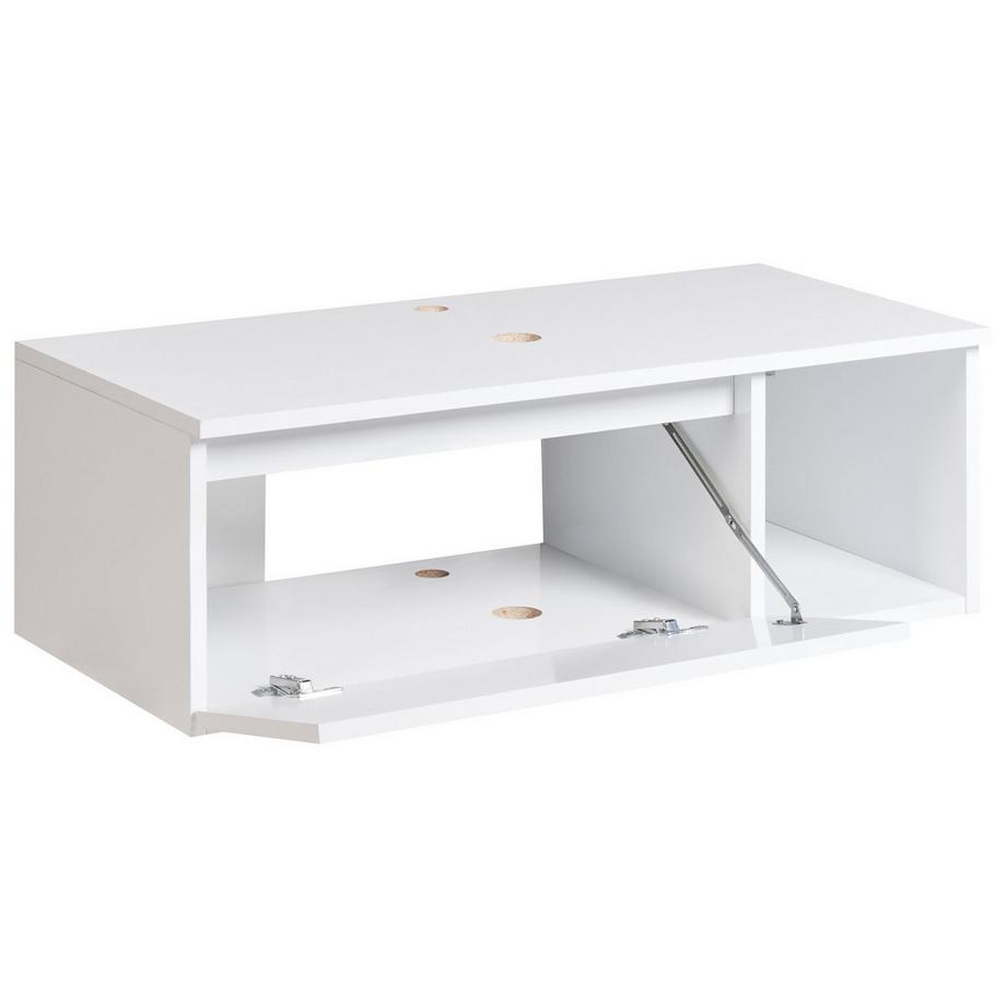 Beliani Mobile lavabo a parete en Pannello di particelle a media densità (MDP) Moderno RUPANCO  