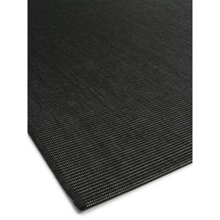 Benuta Tapis de couloir extérieur & intérieur Metro Noir  