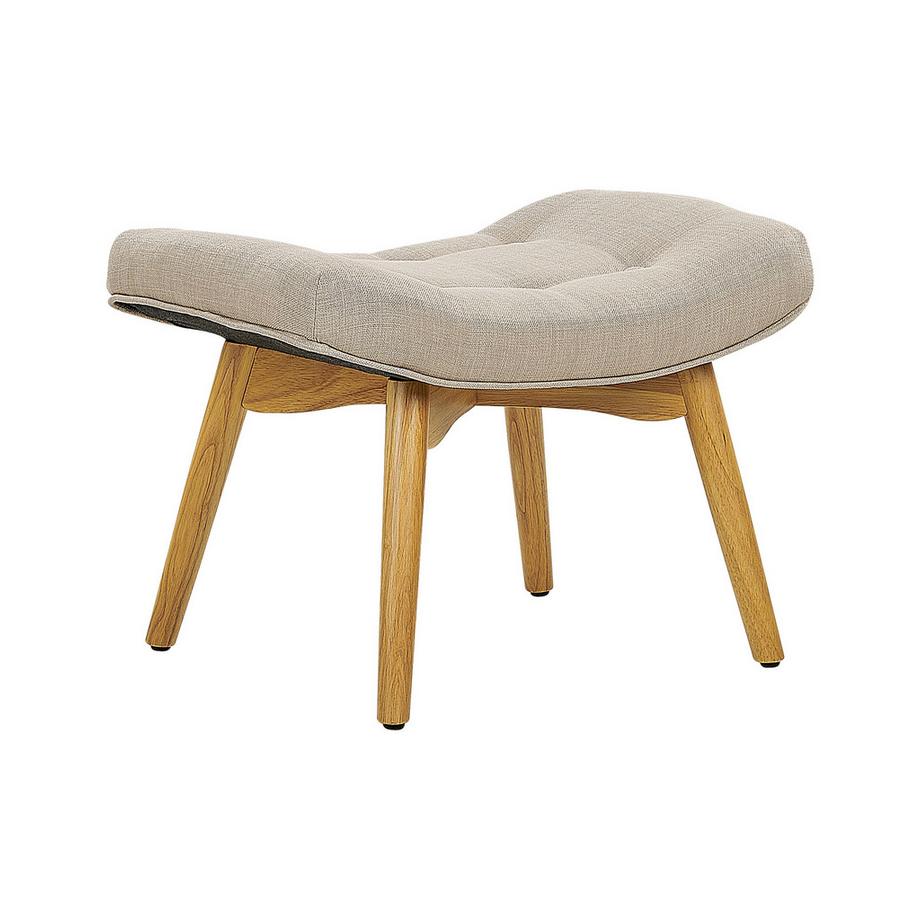 Beliani Fauteuil à oreilles en Polyester Rétro VEJLE  