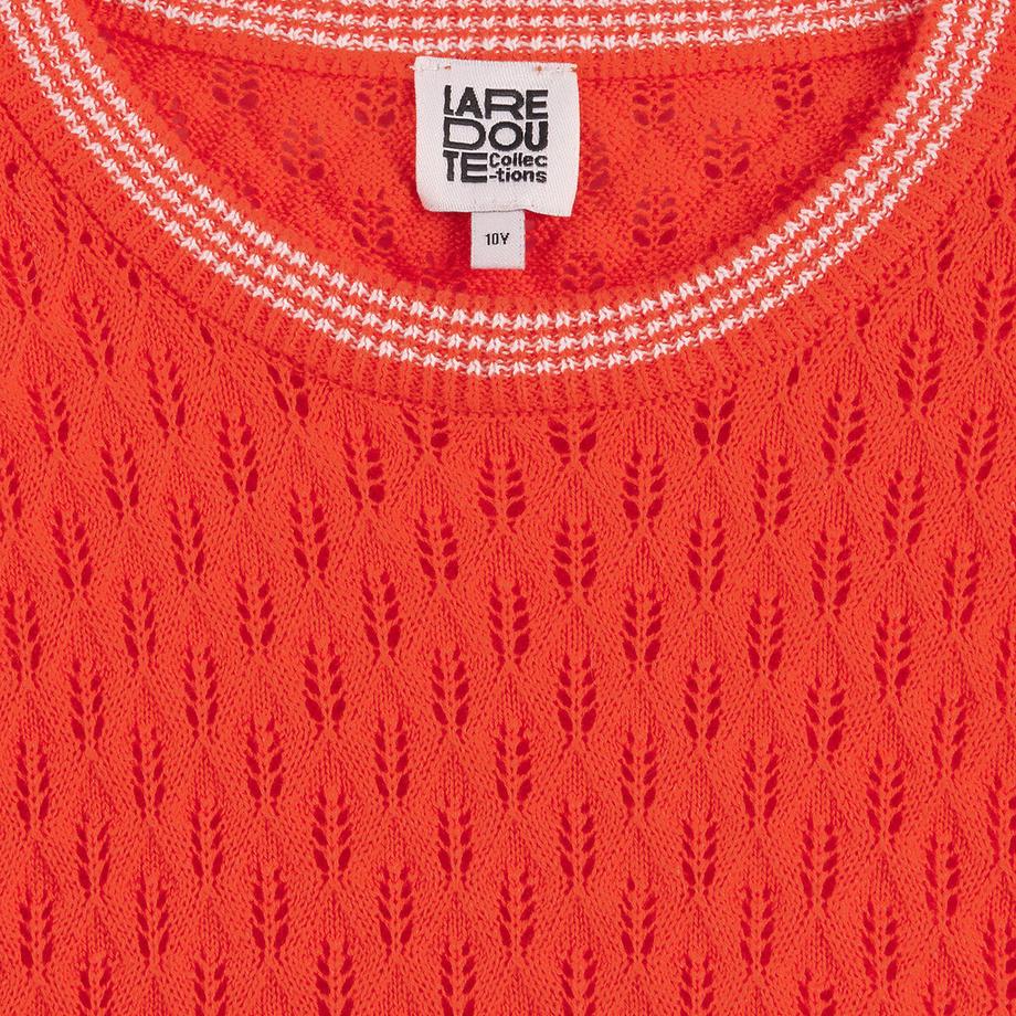 La Redoute Collections  Pullover aus Lochstrick 