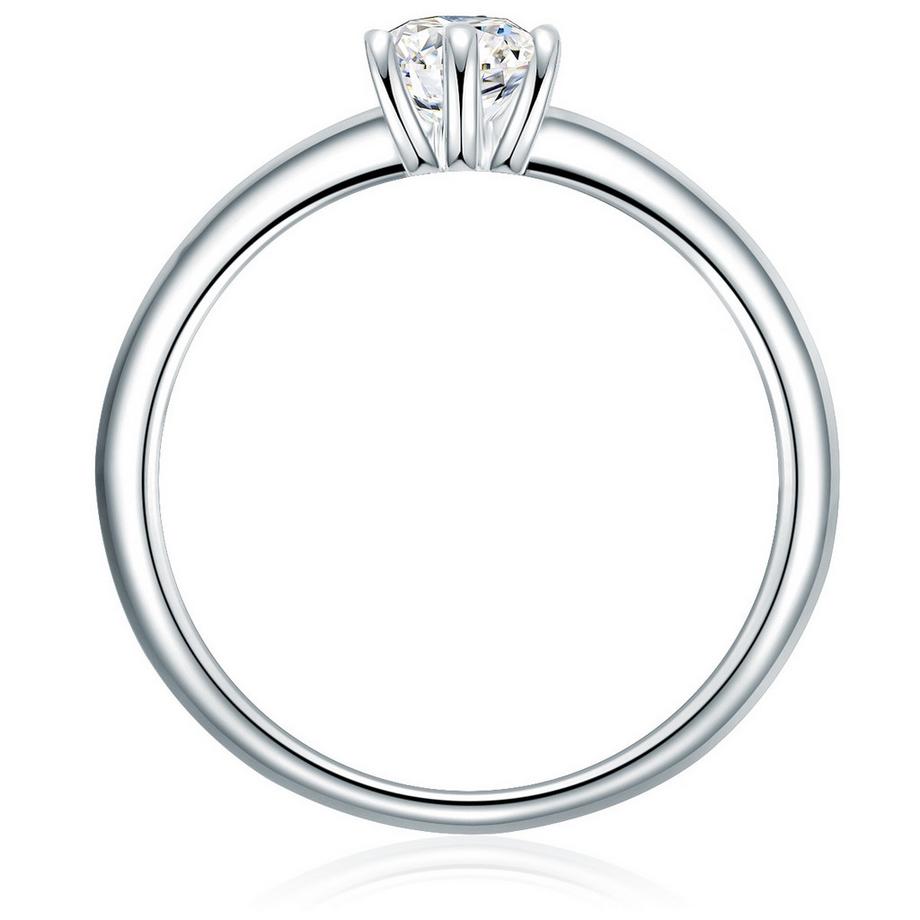 Glanzstücke München  Ring Sterling Silber Zirkonia weiß 