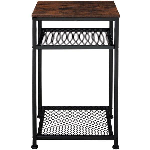 Tectake Beistelltisch York 45,5x36x75,5cm  