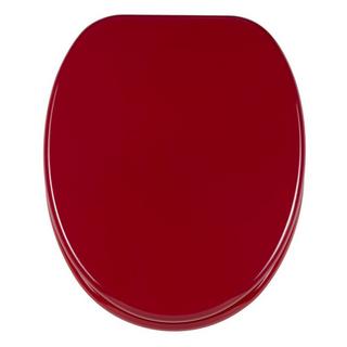 diaqua Siège de WC Bilbao Slow Down rouge RAL 3003 - MDF-FSC® 100%  