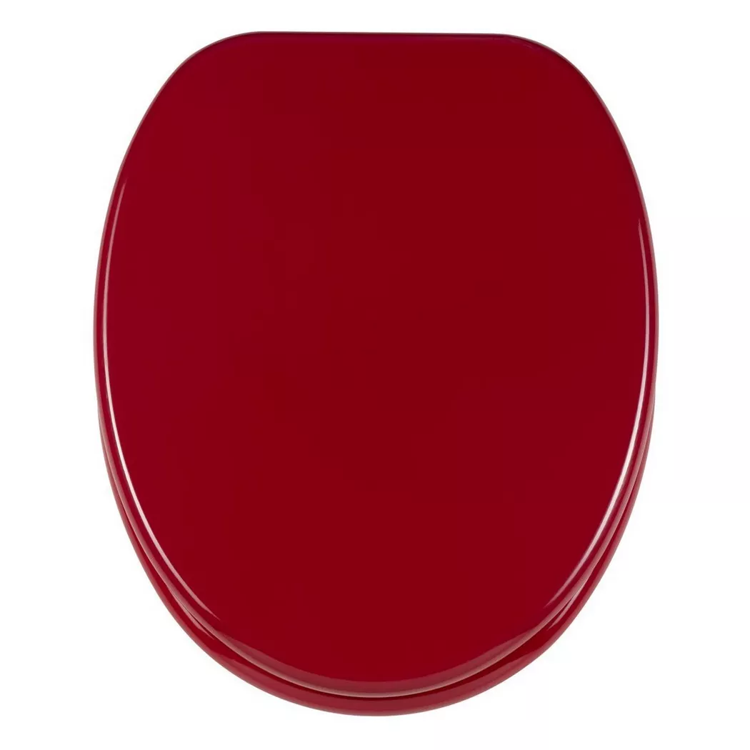 Diaqua - WC-Sitz Bilbao Slow Down RAL 3003 - MDF - FSC® 100%, One Size, Rot
