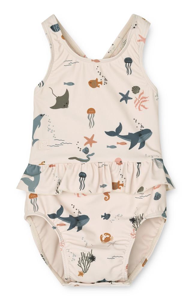 Liewood  Maillot de bain bébé Amina Sea Creature 