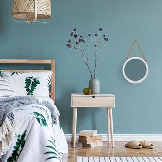 B2X Miroir mural avec suspension en corde  