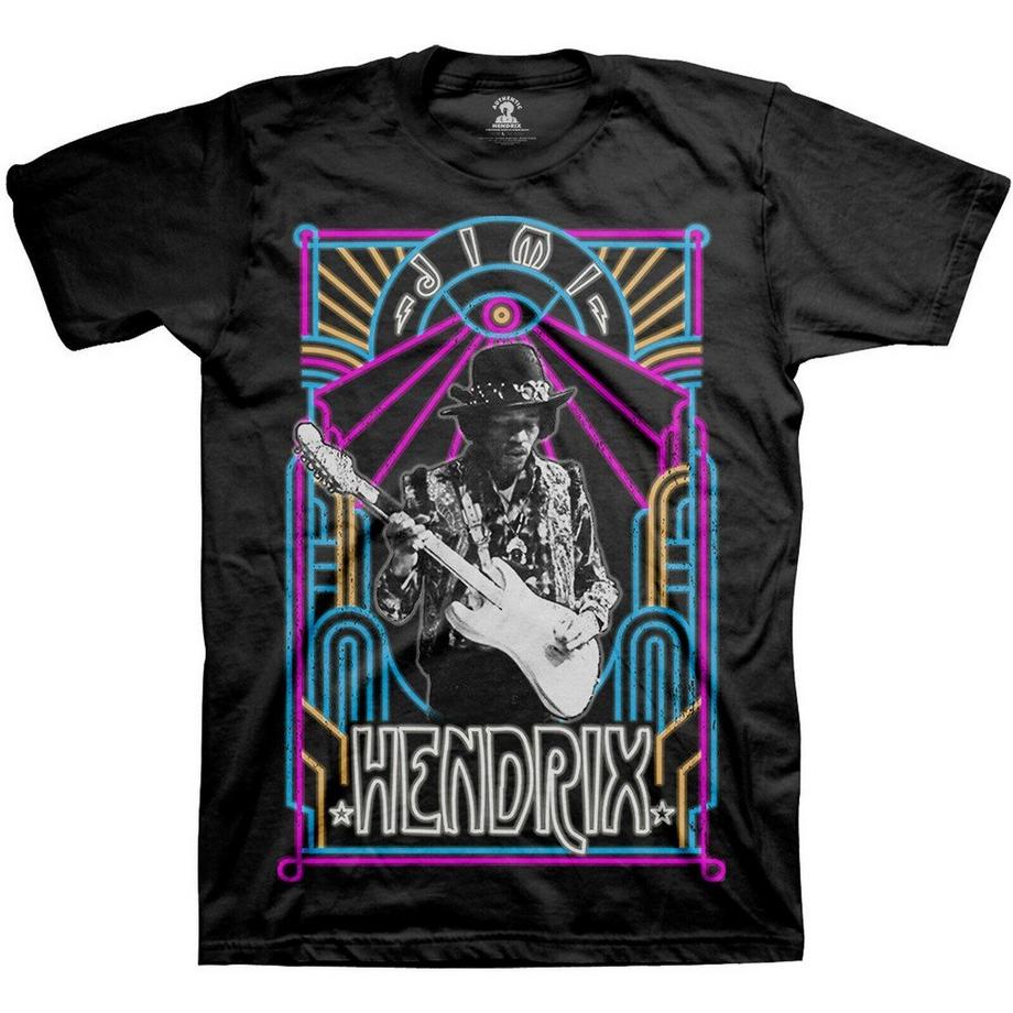 Jimi Hendrix Electric Ladyland Neon T-Shirt  
