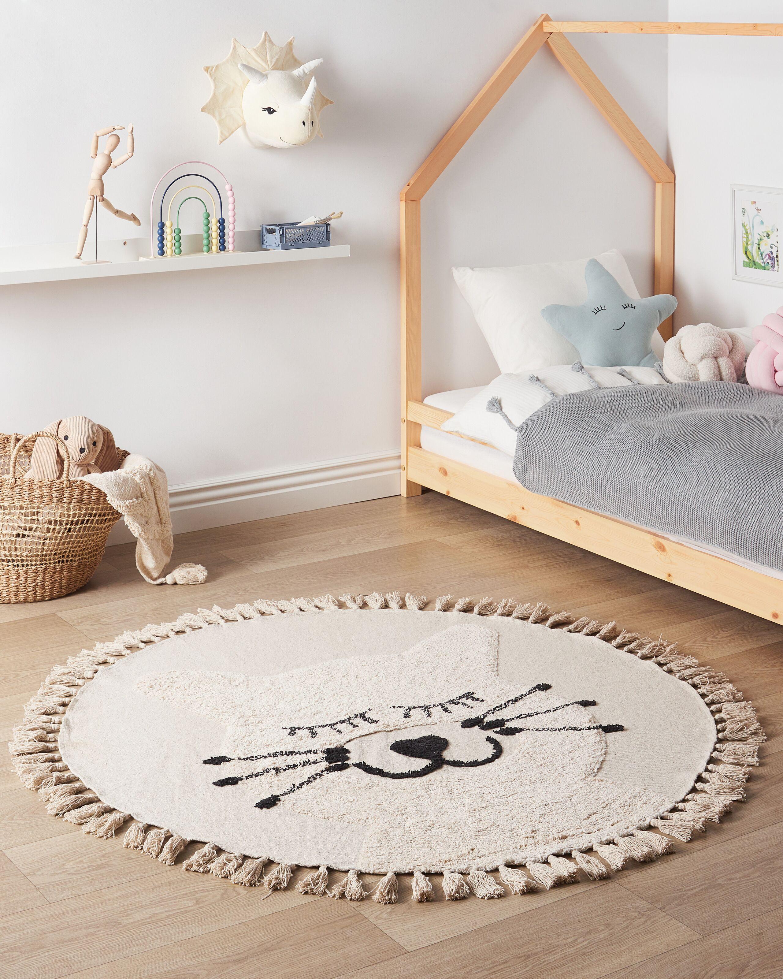 Beliani Tappeto per bambini en Cotone Boho ETSERI  