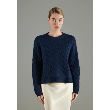 NAMI 5 Maglia girocollo 10 ply - 100% cashmere