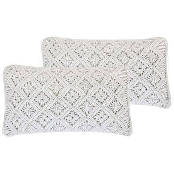 Lot de 2 coussins en Coton Boho ALATEPE