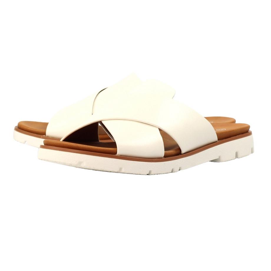 Lunar Chloe Überkreuzte Riemen Plateau Sandalen  