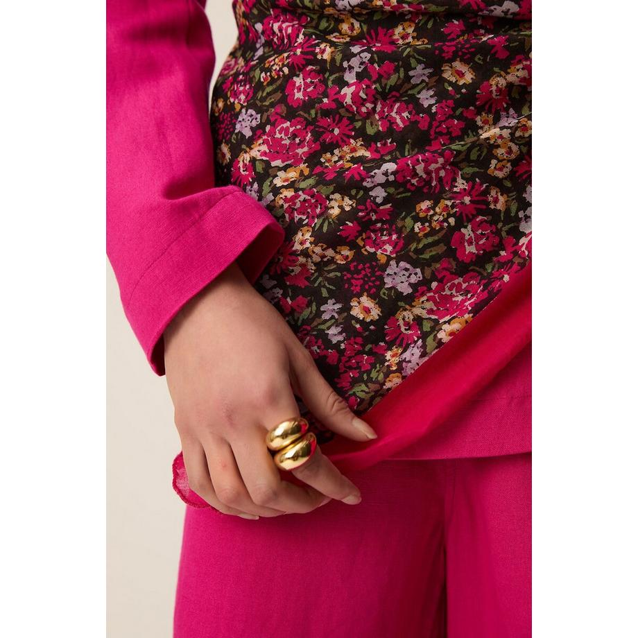 Des Petits Hauts Foulard imprimé floral  