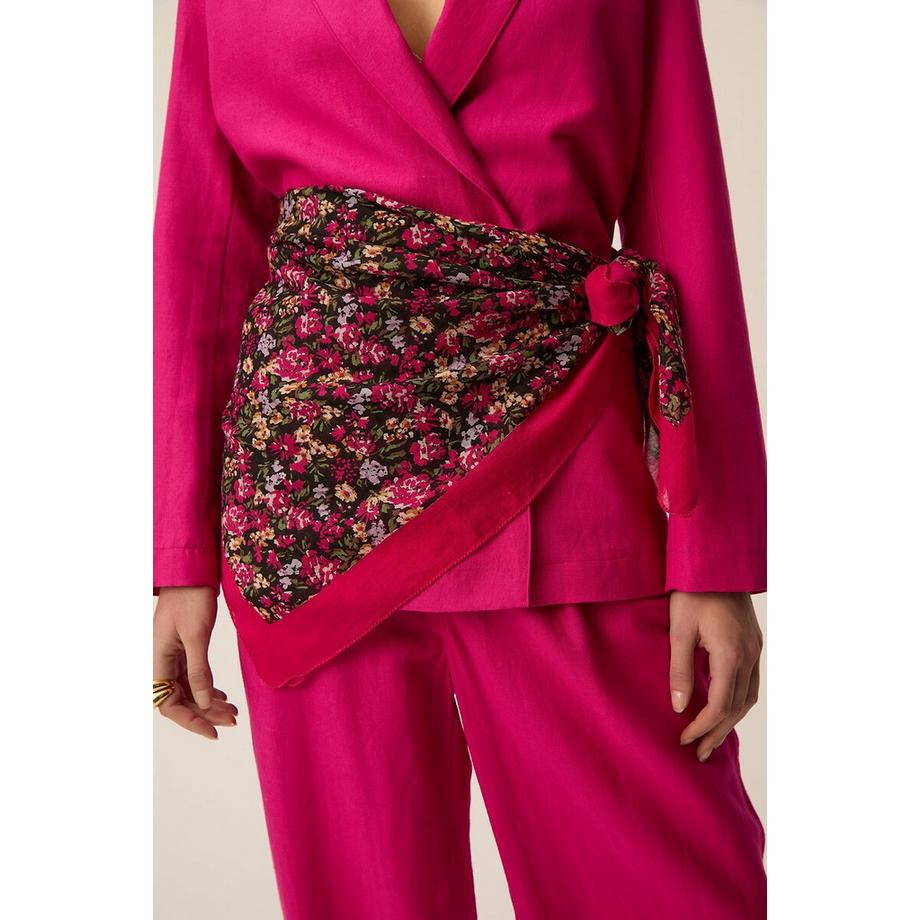 Des Petits Hauts Foulard imprimé floral  