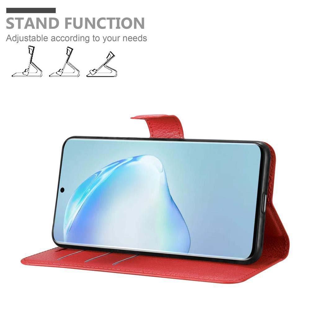 Cadorabo  Housse compatible avec Samsung Galaxy S20 PLUS - Coque de protection avec fermeture magnétique, fonction de support et compartiment pour carte 