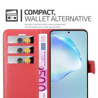 Cadorabo  Housse compatible avec Samsung Galaxy S20 PLUS - Coque de protection avec fermeture magnétique, fonction de support et compartiment pour carte 