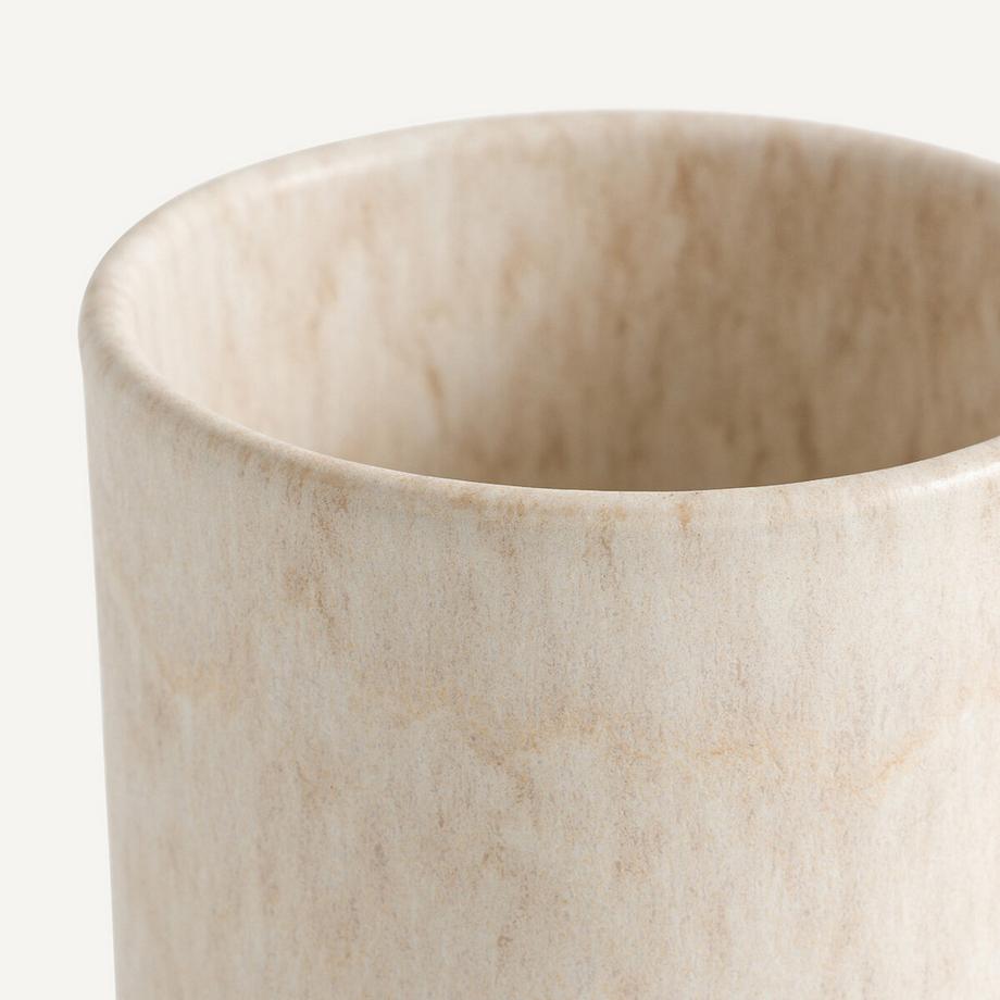 AM.PM 2er-Set Becher Rusty aus matt lackiertem Steingut  