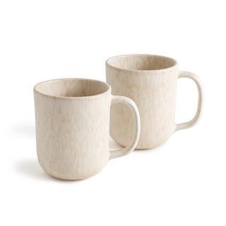 AM.PM Lot de 2 mugs en grès émaillé mat  