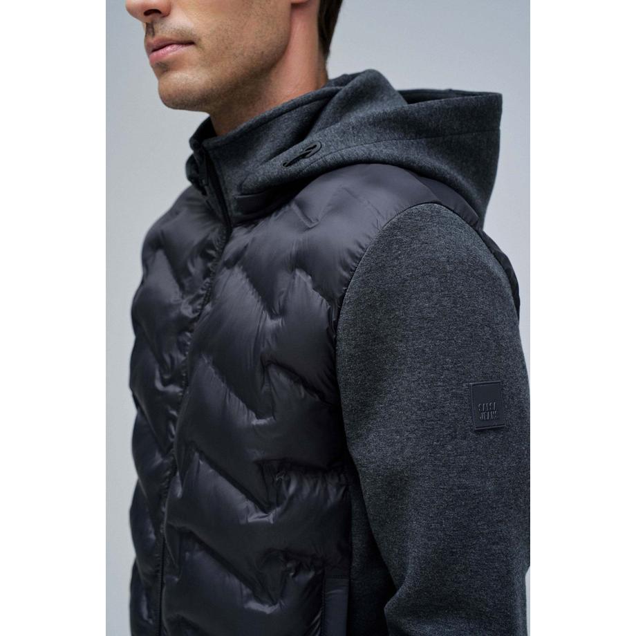 Salsa Gesteppte Jacke mit Kapuze  