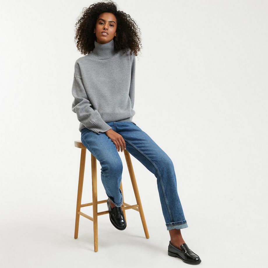 La Redoute Collections Maglione dolcevita in lana cashmere  