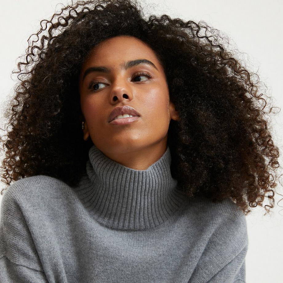 La Redoute Collections Maglione dolcevita in lana cashmere  