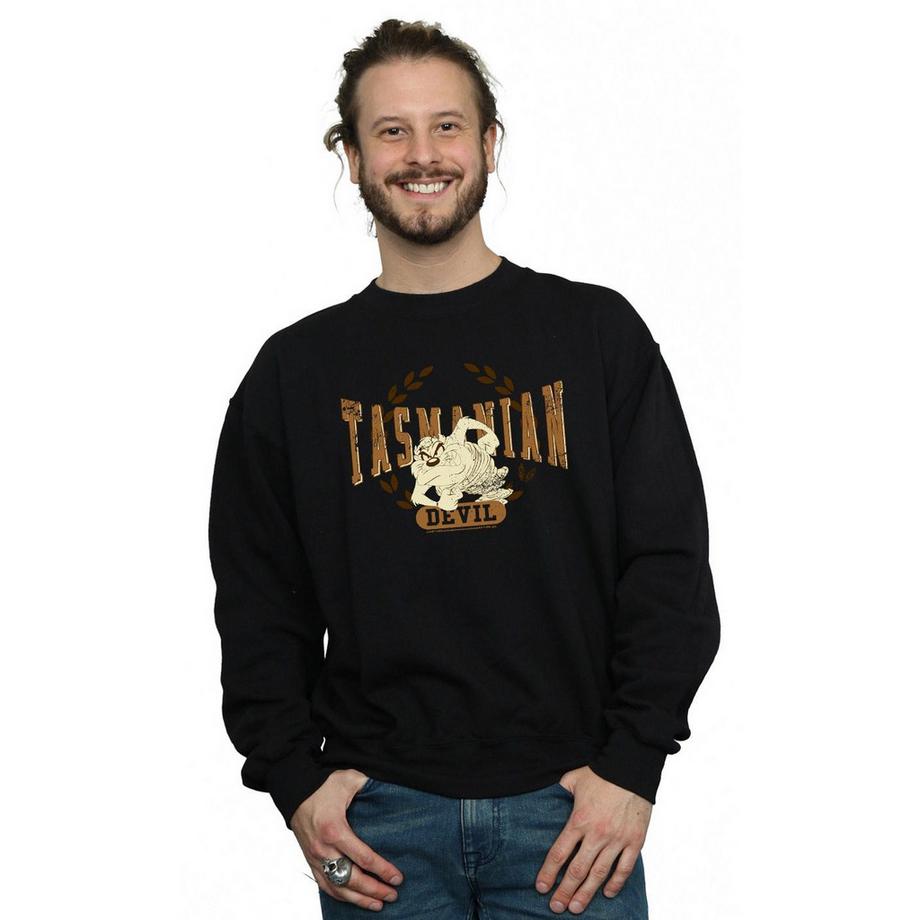 LOONEY TUNES Tasmanian Devil Felpa Stampata  